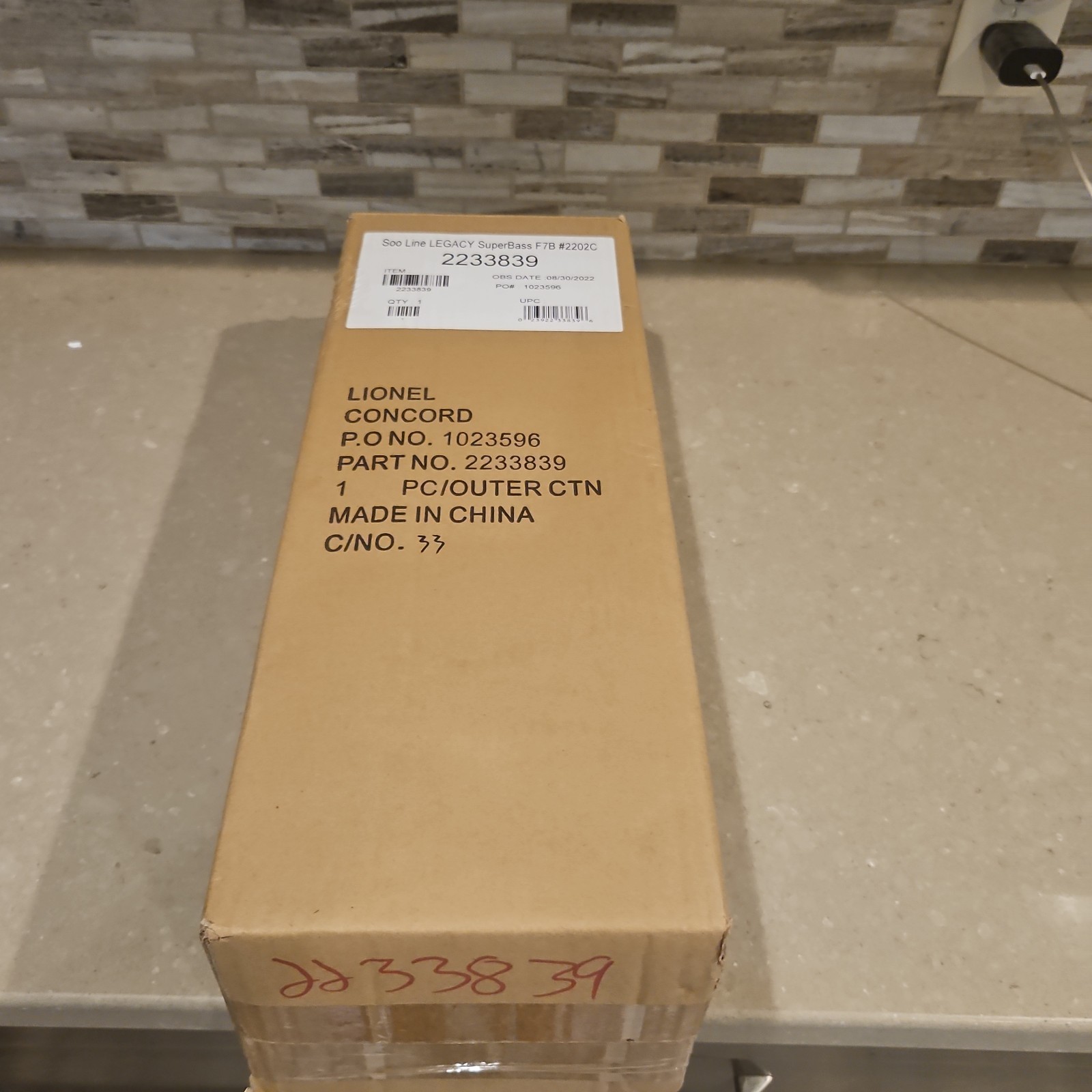 Lionel 2233839 Soo Line LEGACY SuperBass F7B #2202C w/ Superbass Railsounds