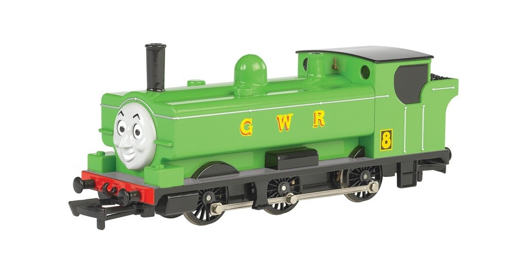 Bachmann 58810 HO Scale Thomas & Friends Duck Pannier Tank Engine Moving Eyes