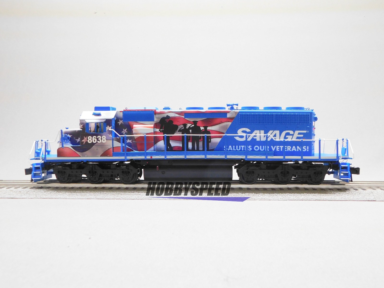 LIONEL SAVAGE LEGACY SD40-2 #8638 DIESEL LOCOMOTIVE O GAUGE veterans 2233551 NEW