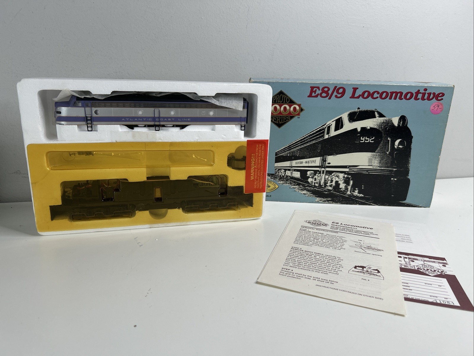 PROTO 2000 E8/9 ATLANTIC COAST LINE #532 DCC PLUG NIB RARE HO. NIB