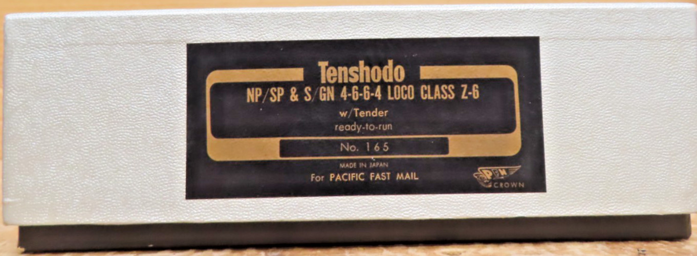 Tenshodo 165 HO BRASS Great Northern 4-6-6-4 FACTORY Painted – F/Ptd