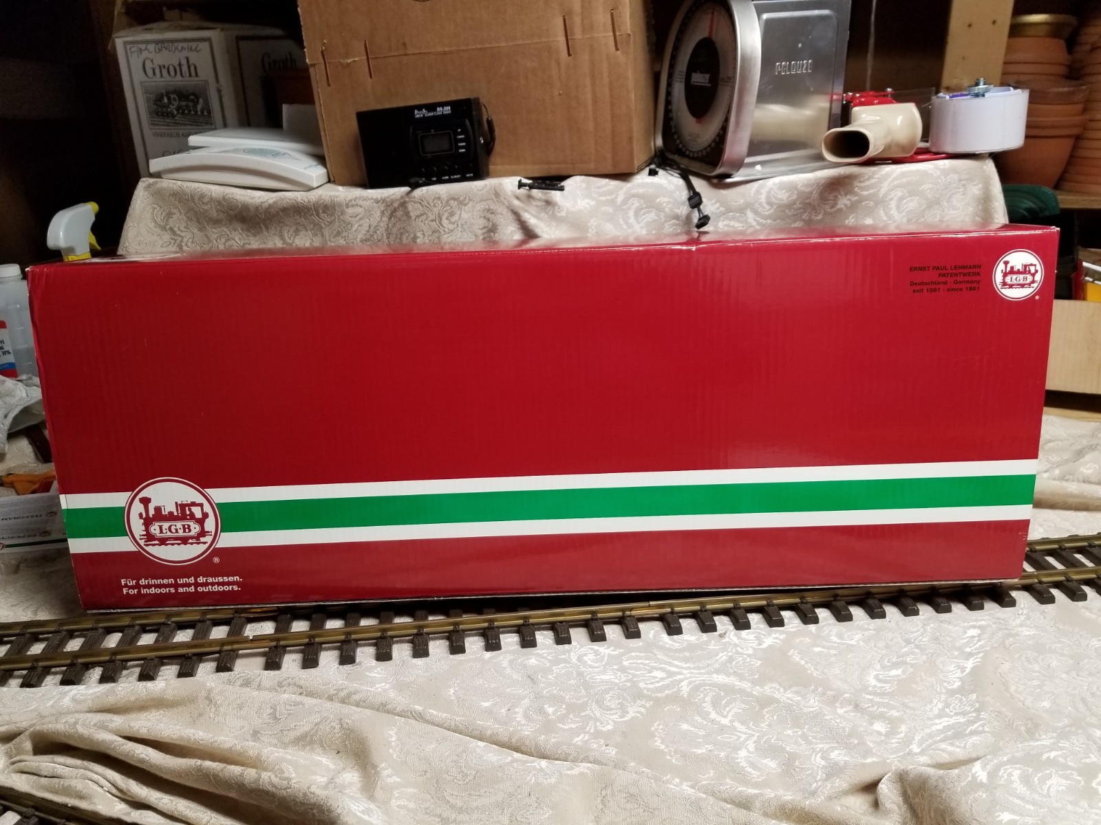 LGB 25570 & 25582 PRR Pennsylvania F7A & F7B Diesel Engines – Lights/Sound NEW