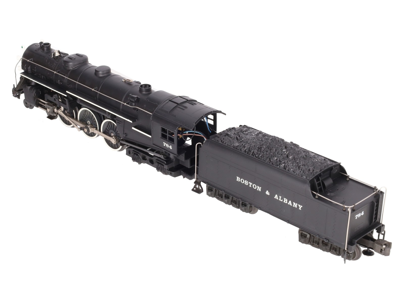 Lionel 6-8606 O Boston & Albany 4-6-4 Hudson Steam Locomotive & Tender #784 EX