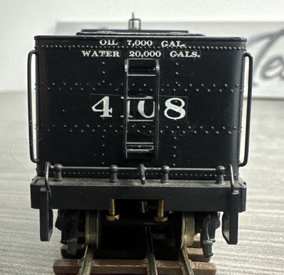 Pacific Fast Mail HO Brass Berkshire AT&SF 2-8-4 #4108 Custom Painted & Tested!