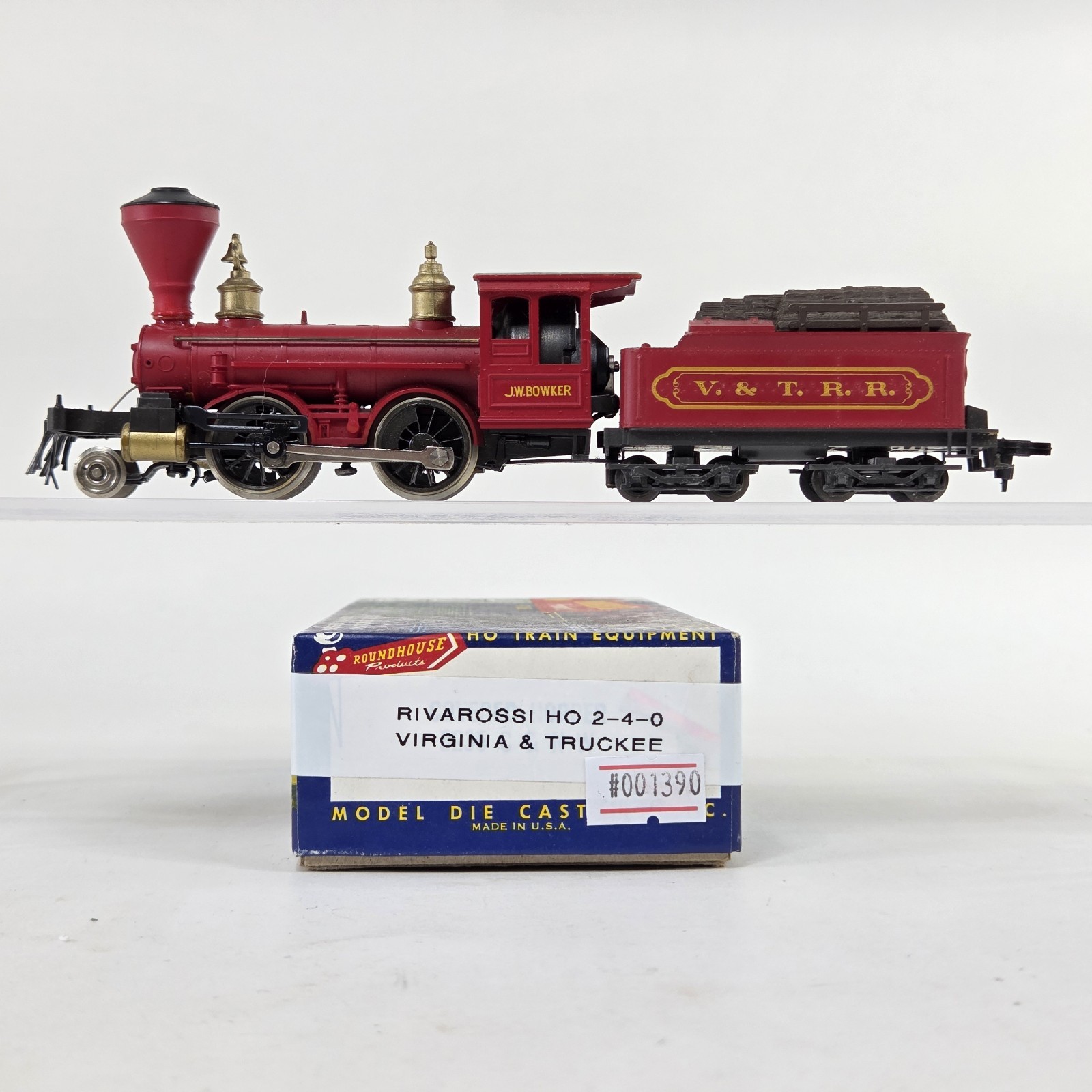 Rivarossi HO Scale Virginia And Truckee #23 2-4-0 Locomotive