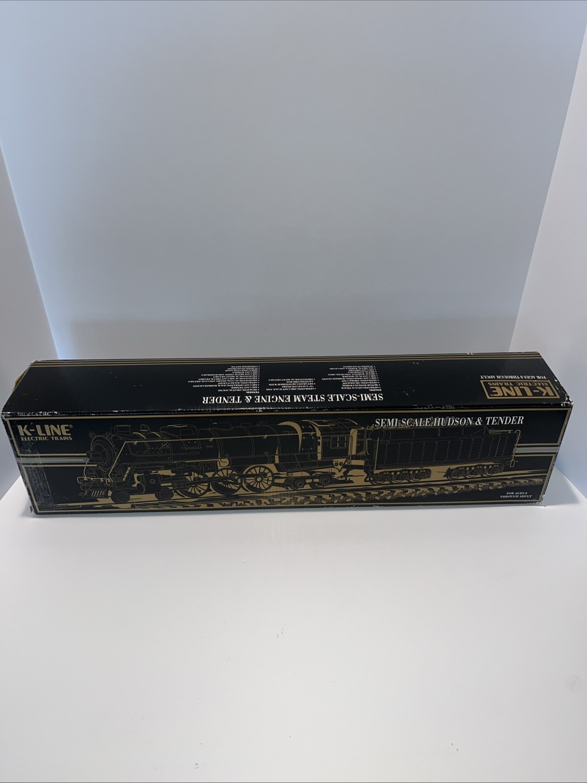 K-Line O Gauge B&A Hudson 4-6-4 Steam Engine Tender w/ RCal Sounds | Fast Ship