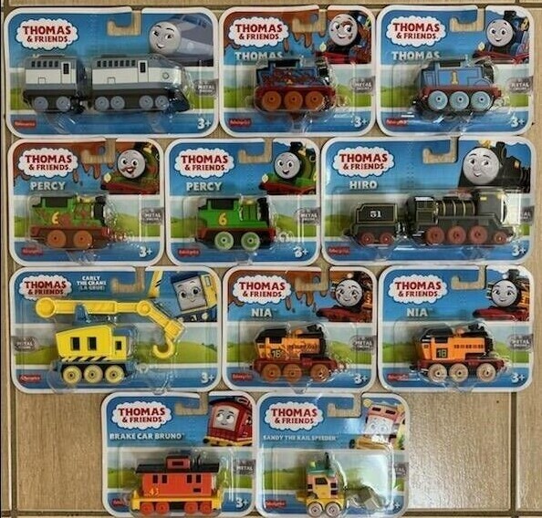 Thomas and Friends Push Along Engines Fisher-Price – Metal Engines – Brand New