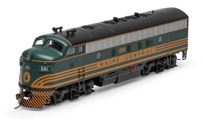 Athearn Roundhouse HO scale F7A Locomotive Maine Central #RND3331 MEC