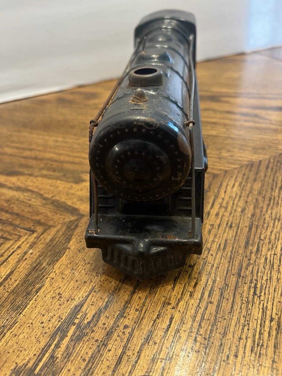 Vintage 1940s Marx Pressed Steel Windup Train Locomotive