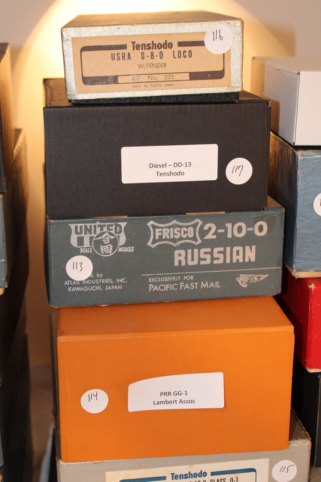 HO Brass – Engines – Lot H – Your Choice (107-125)