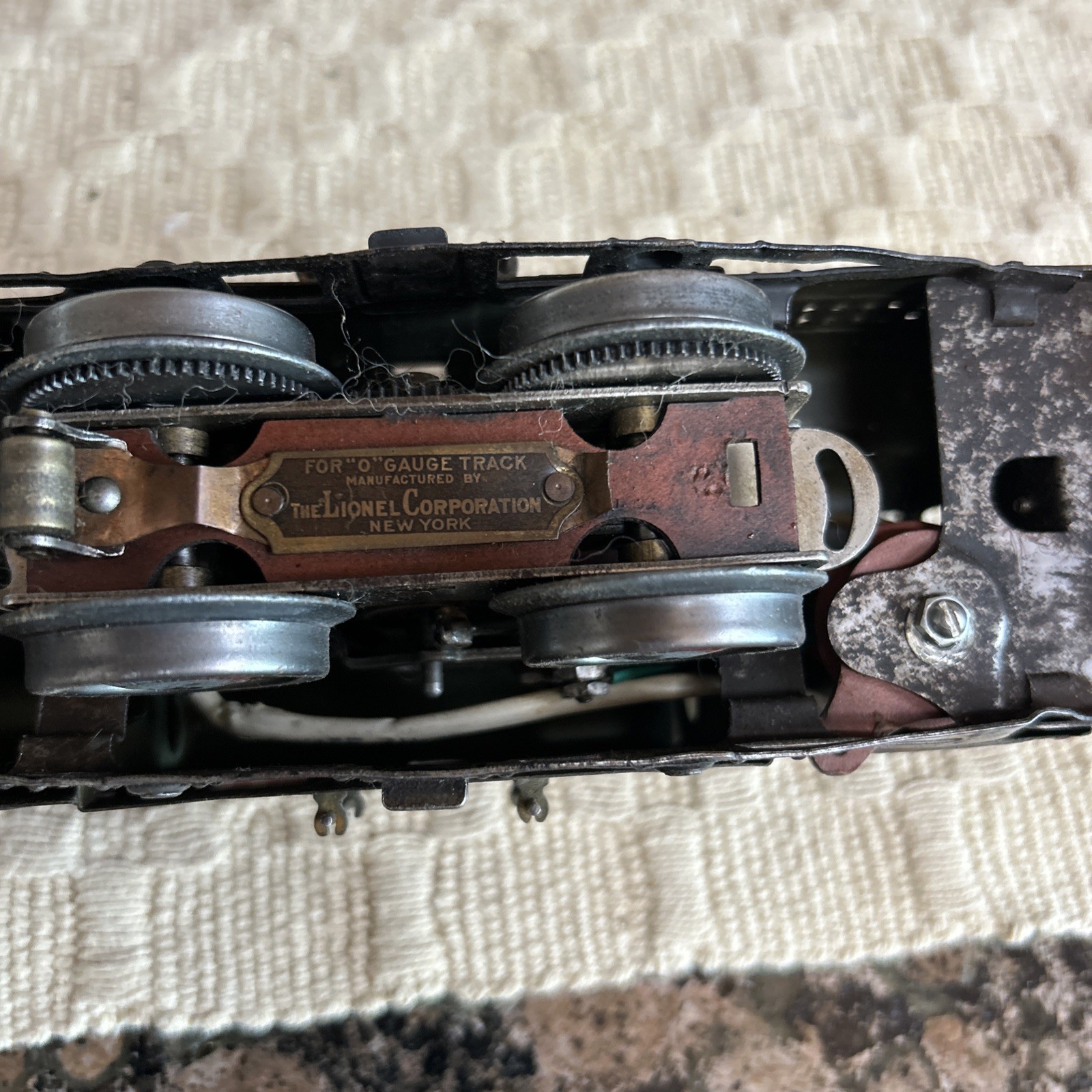 Lionel Early Prewar Tinplate 156 Electric Locomotive Vintage