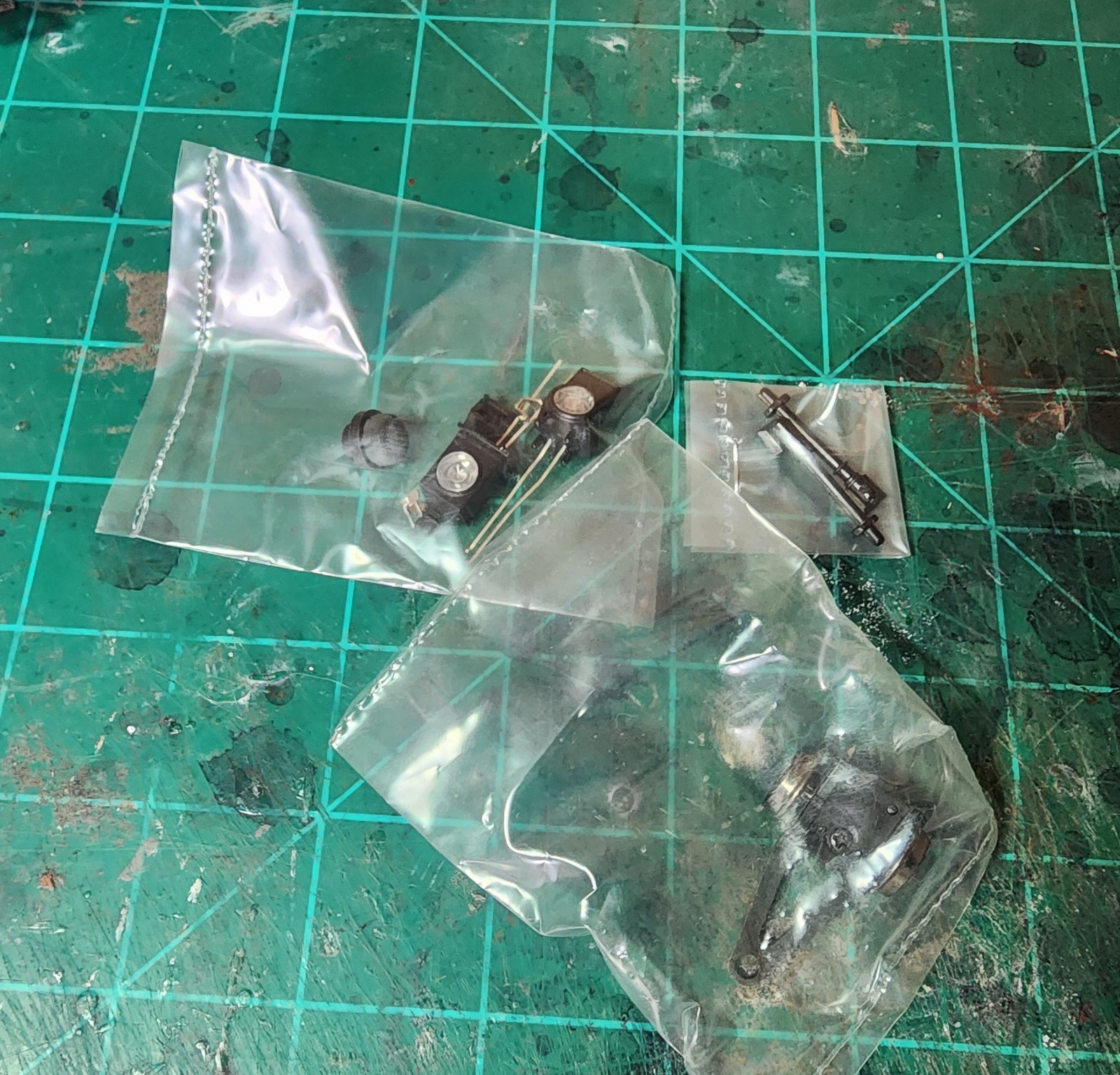 On30 Bachmann Spectrum 2-4-4 Forney Unlettered Inside Frame Dcc No Sound.