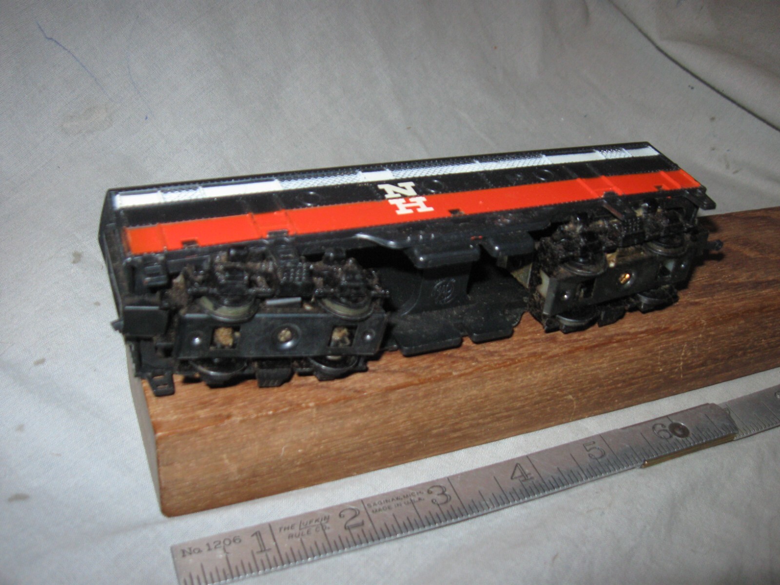 X9355 HO RARE MARX NEW HAVEN RR EMD F7B DIESEL LOCO