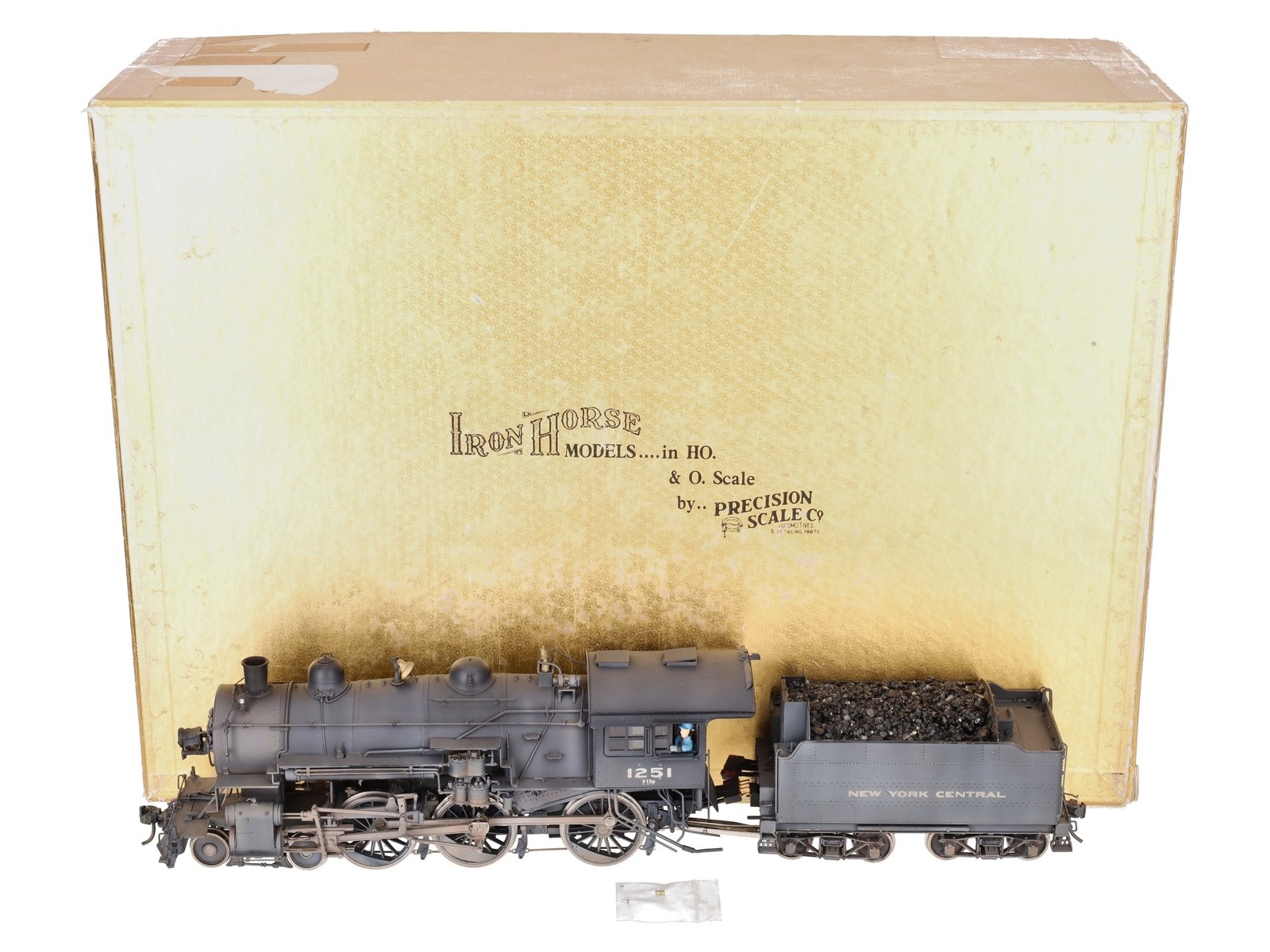 Precision Scale Co. 16265-1 O Brass NYC 4-6-0 Steam Loco & Tender #1251 2R – CP