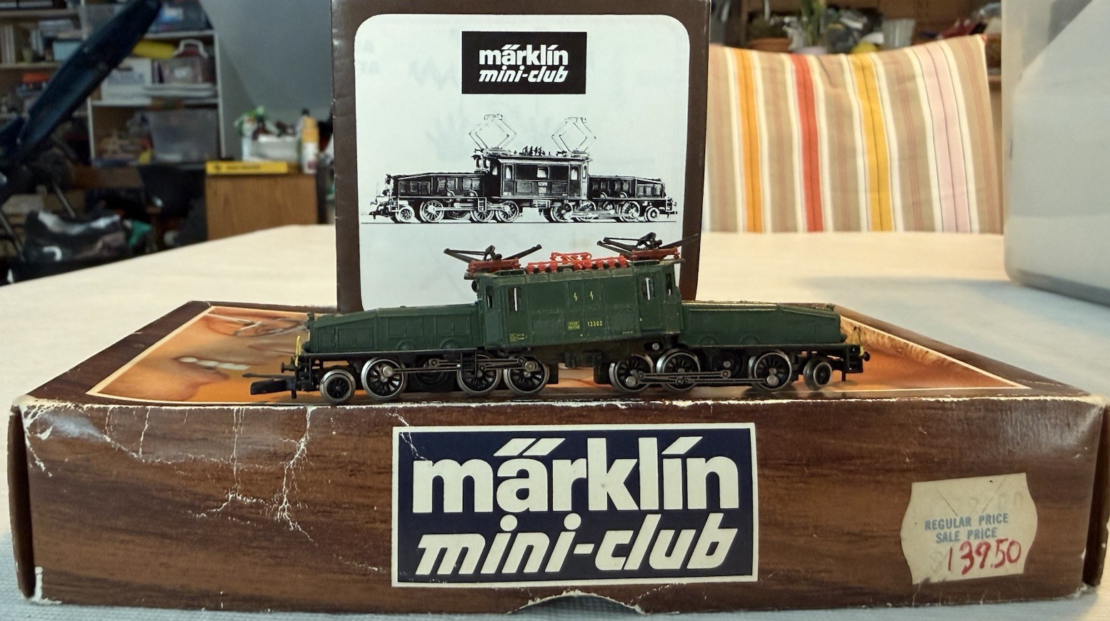 Marklin 8856 Z Scale Mini Club Crocodile Electric Locomotive LN Appears New
