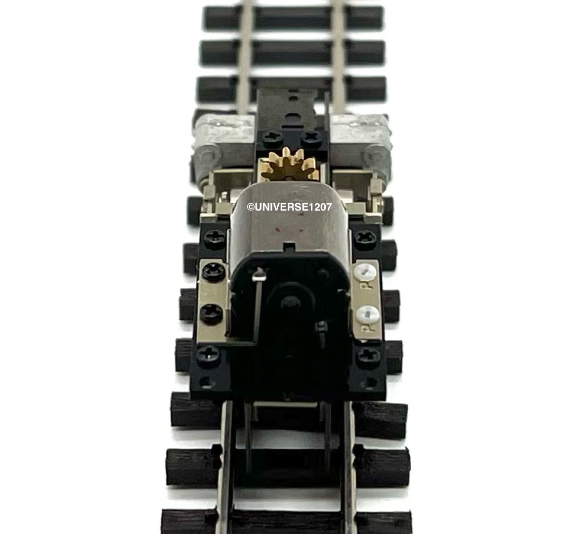 N/HOn30/HOe/009 Scale Aru 0-4-0 Steam Locomotive Power Drive Chassis 14mm/7mm