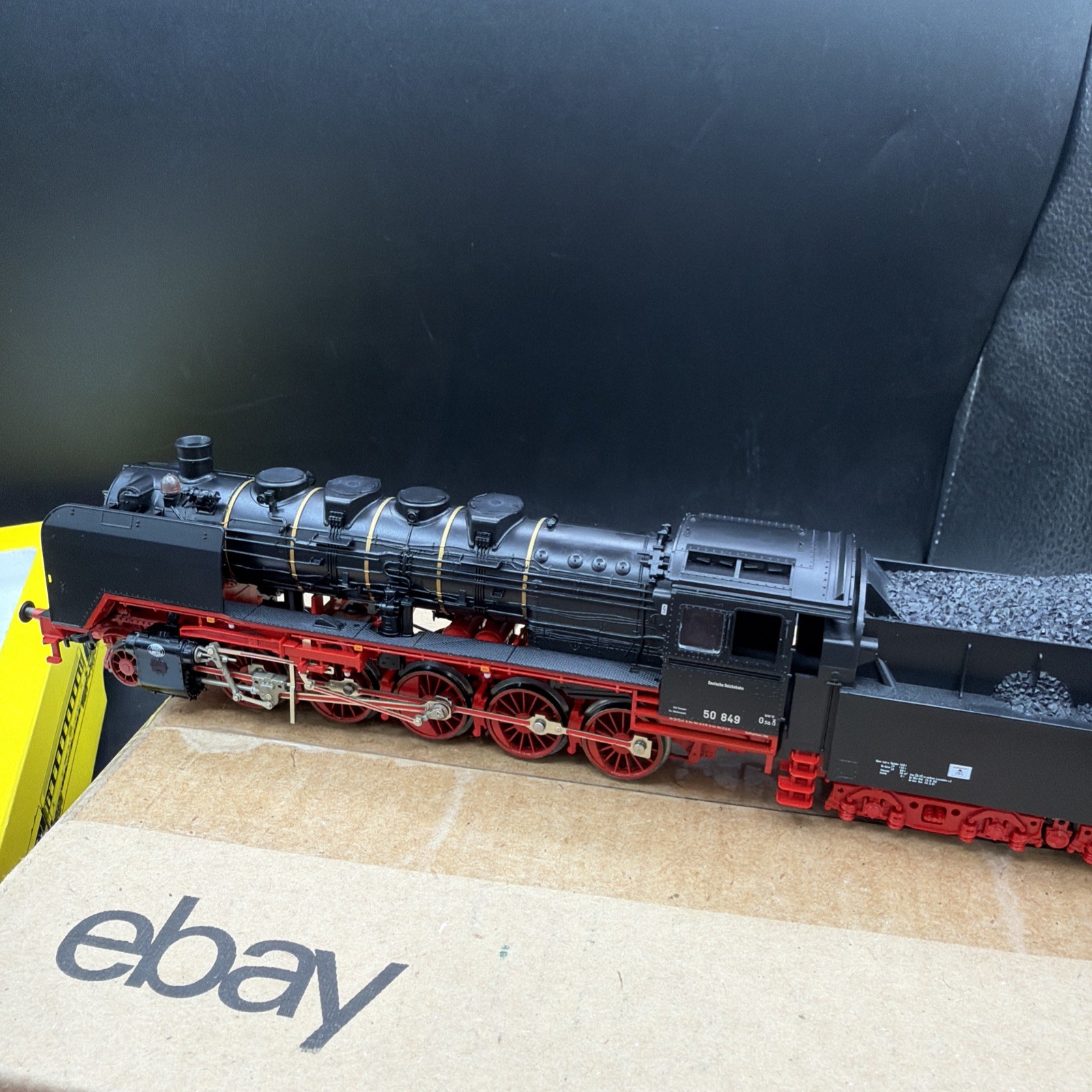 MIB FLEISCHMANN 4181 K DR 2-10-0 CLASS BR 50 849 STEAM LOCOMOTIVE BOXED