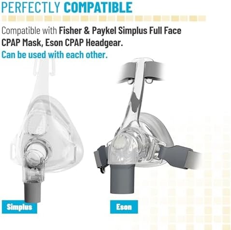 PalpitateC F&P Eson 2 Nasal Mask Headgear for Fisher and Paykel Simplus Full Fac