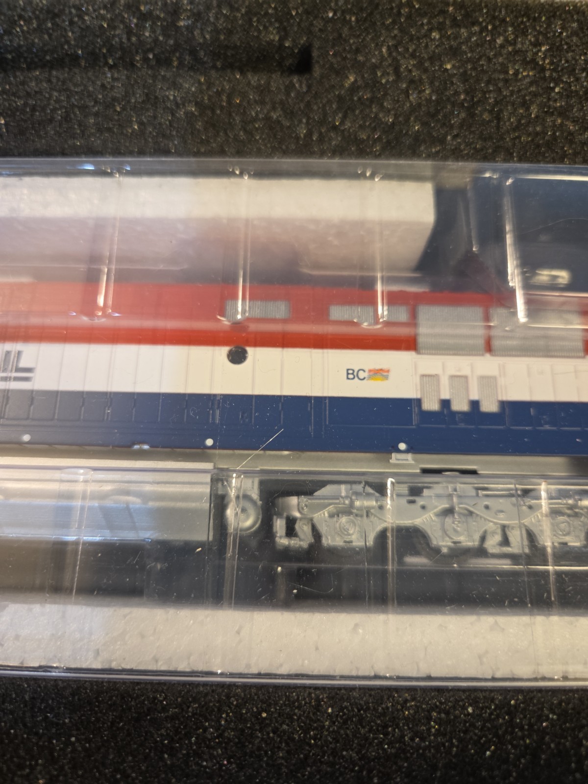 HO-Scale- Rapido British Columbia Railway – DCC/ Sound. Brand New In Box