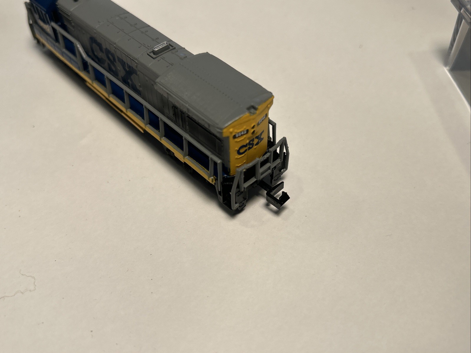 N Scale- Bachmann U36-B-CSX Diesel with Rapido Couplers.