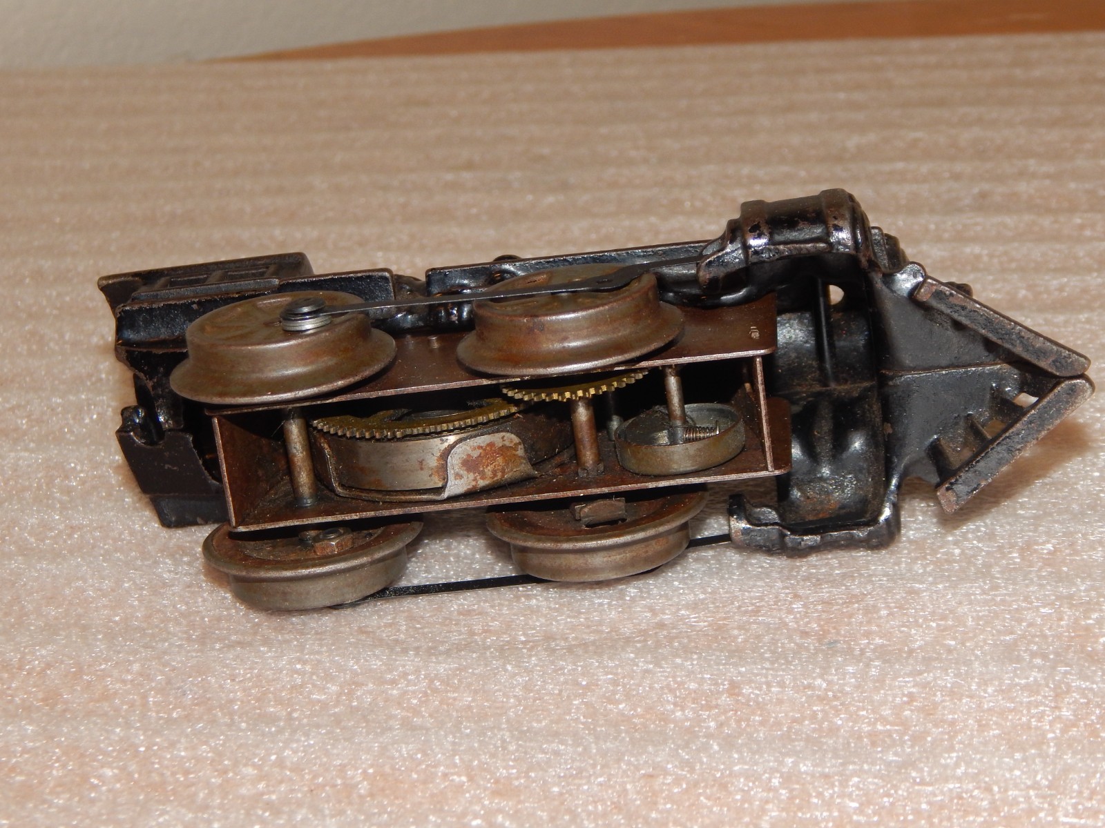 Vintage American Flyer Cast Iron Windup Steam Locomotive 6.5 ” Prewar O gauge