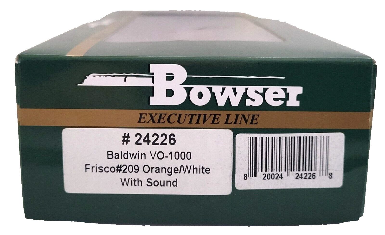 Bowser Executive 24226 HO Scale Baldwin VO-1000 Frisco #209 DCC/Lok Sound New