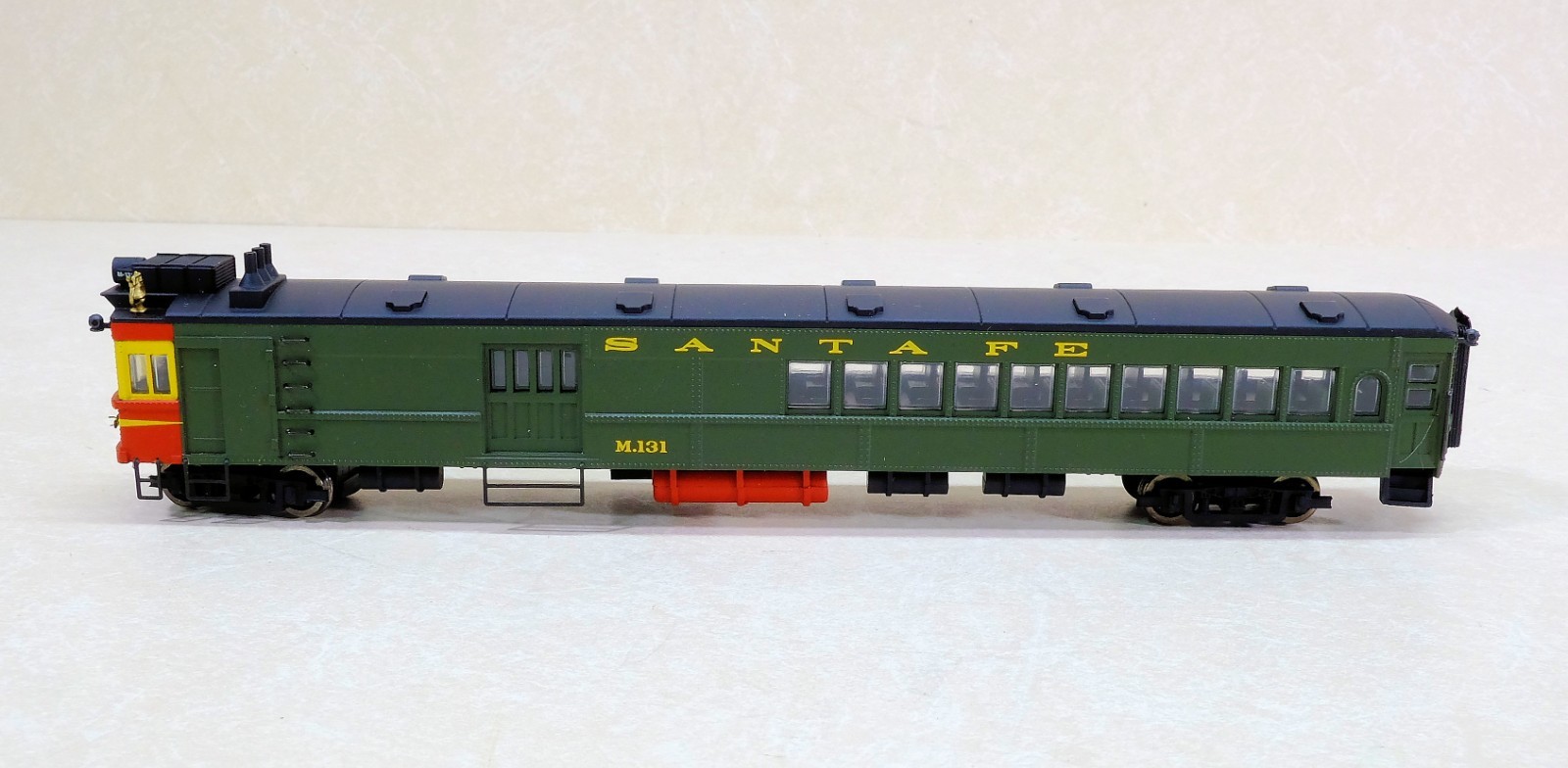 Bachmann Spectrum 81403 HO Santa Fe M131 Doodlebug, Box, Papers, Untested