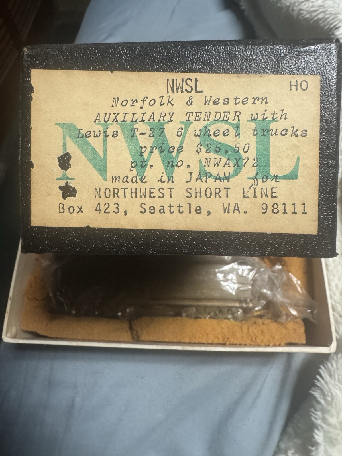 N&W Aux Tender (Brass) NWAX72