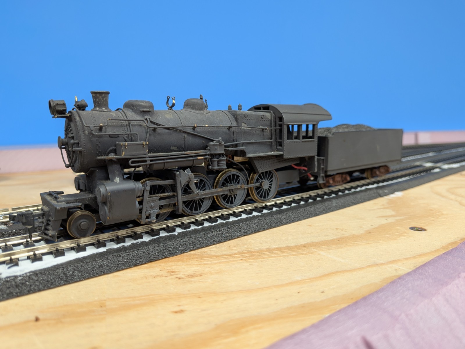 Vintage Roundhouse HO 463 Pennsylvania 2-8-0 Steam Locomotive Runs Read
