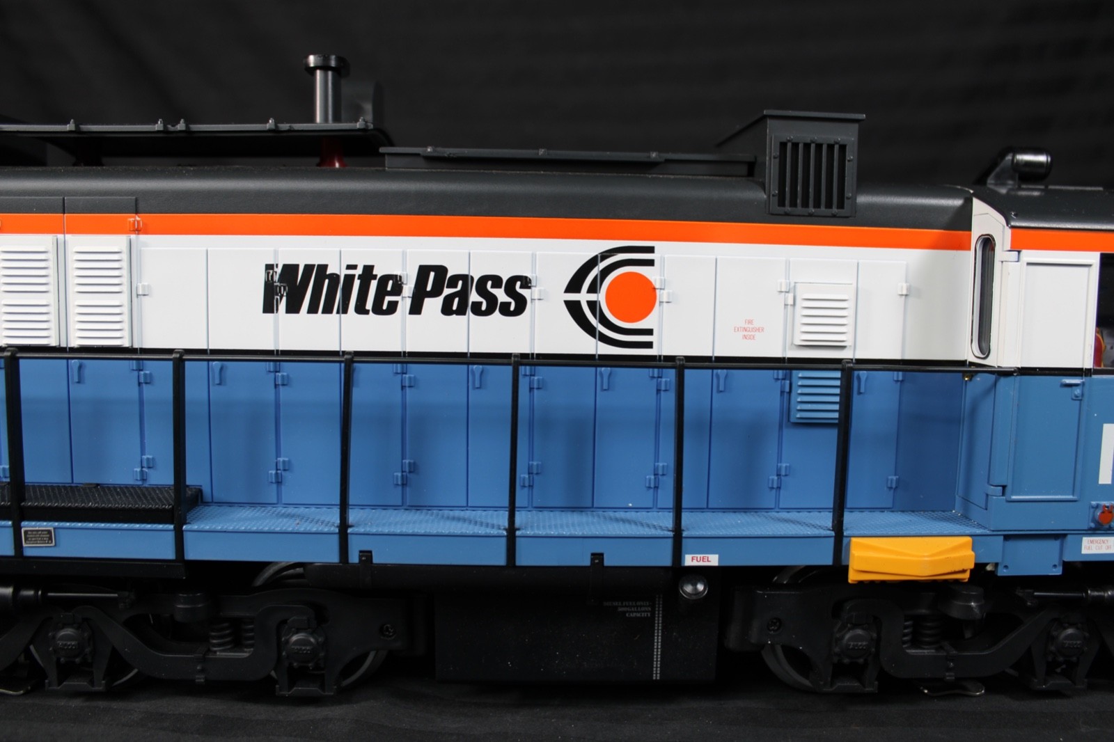 LGB 2055 White Pass Diesel Locomotive G Scale – Vintage 1989 Mint w BOX