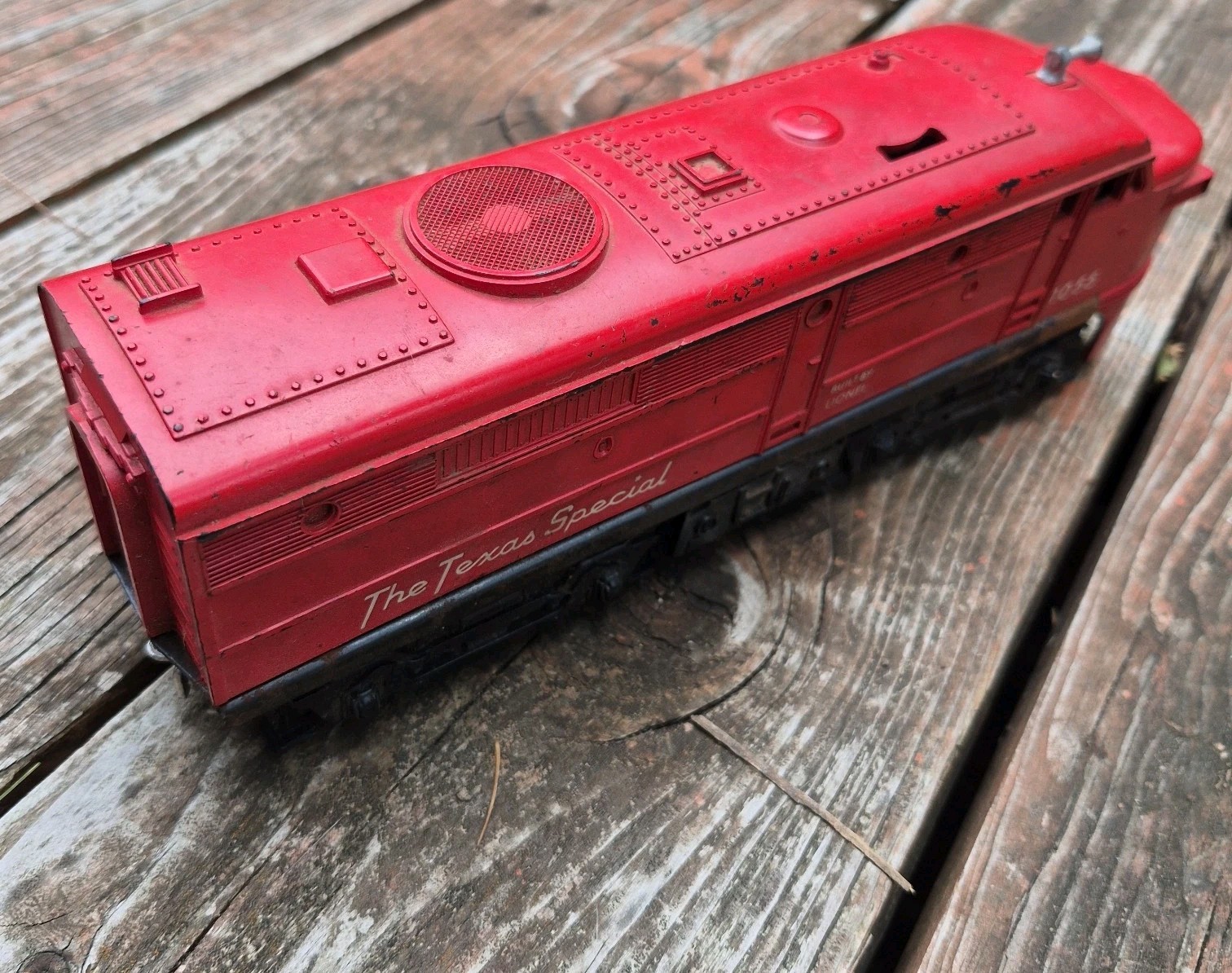 Vintage 1959 Lionel 1055 Texas Special Diesel Locomotive Postwar O27 Engine