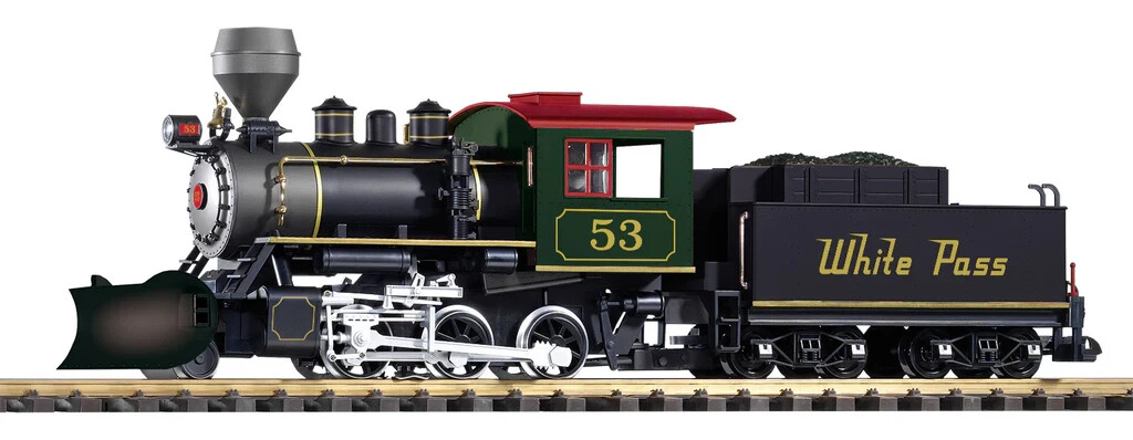 Piko G Scale 38260 WP&YR Mini-Mogul Locomotive 53 w/Smoke & Analog Sound (G-Scal