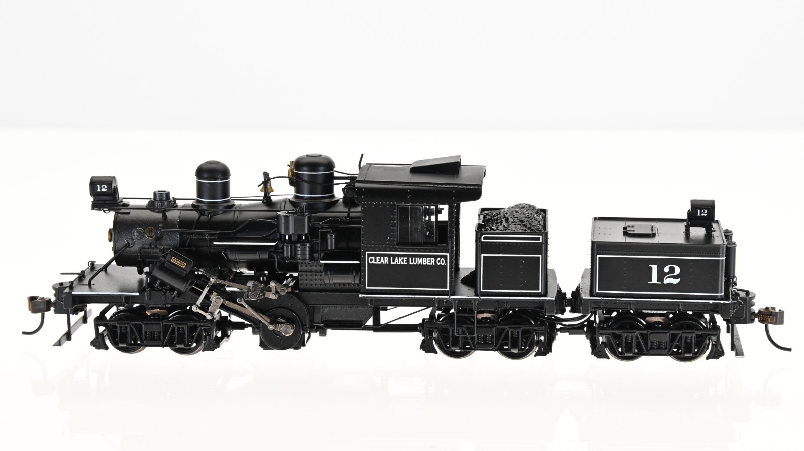 Bachmann Spectrum 70 Ton Three Truck Climax Clear Lake DC/DCC HO scale