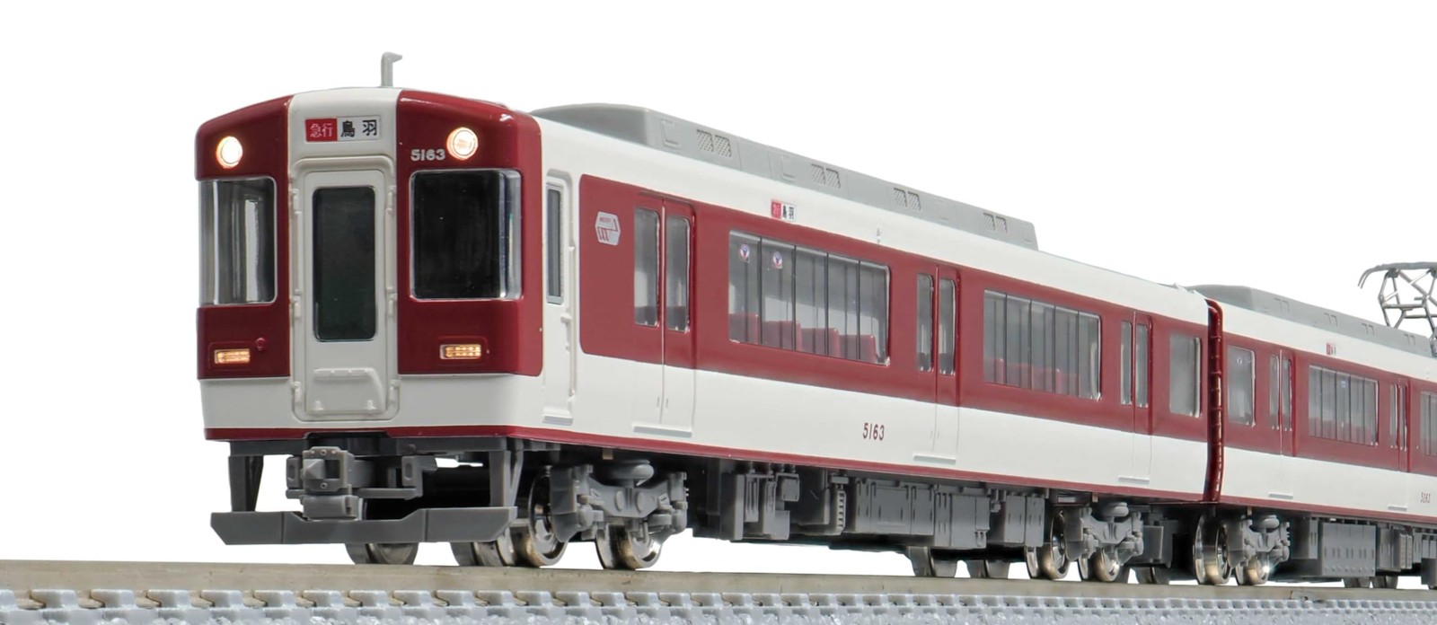 Greenmax N Gauge Kintetsu 5211 Nagoya Line Old Color Powered 31815 Model Train