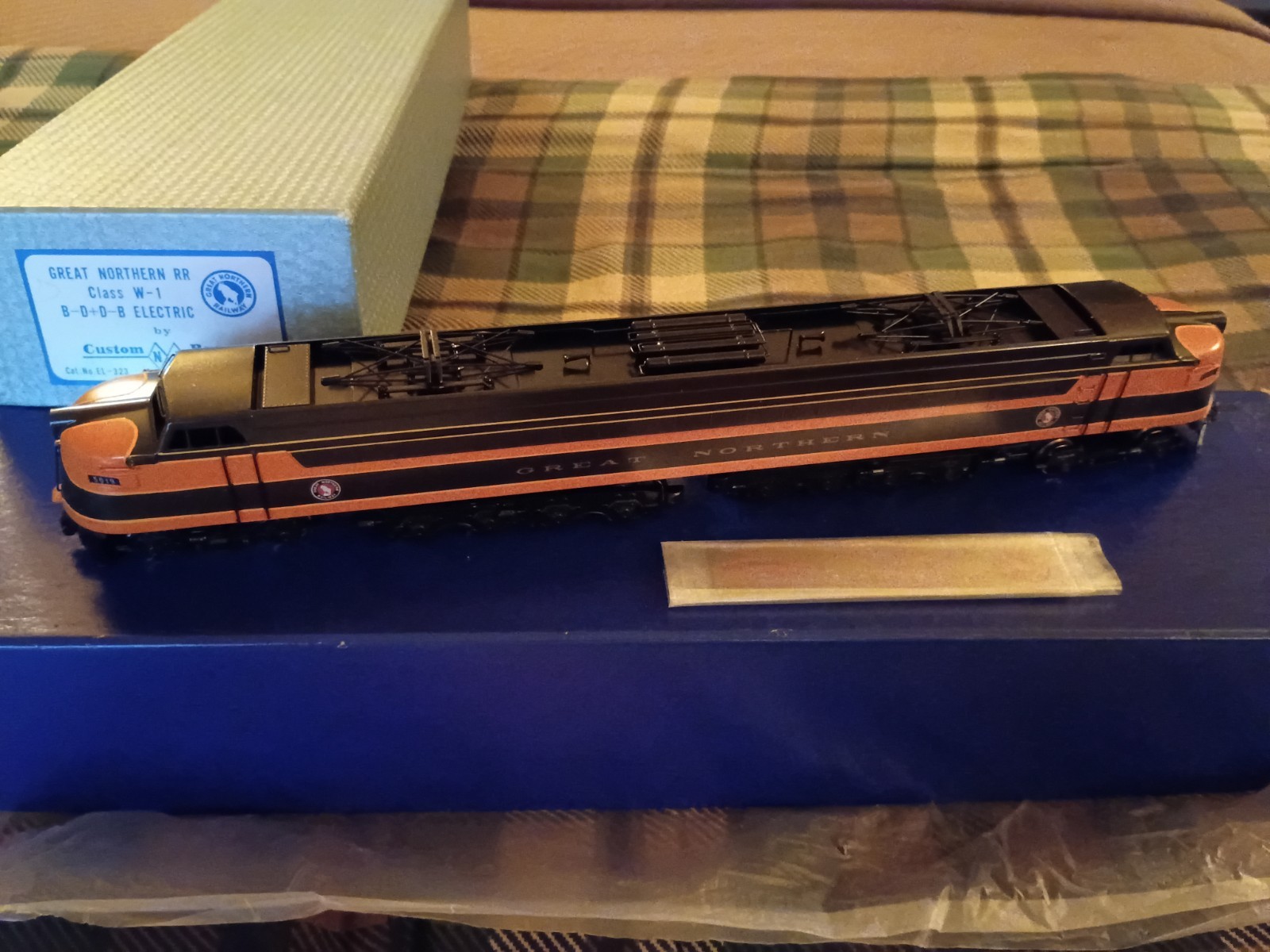 NJ Custom Brass EL-323 HO-Scale Great Northern Class W-1 B-D+D-B Electric #5019