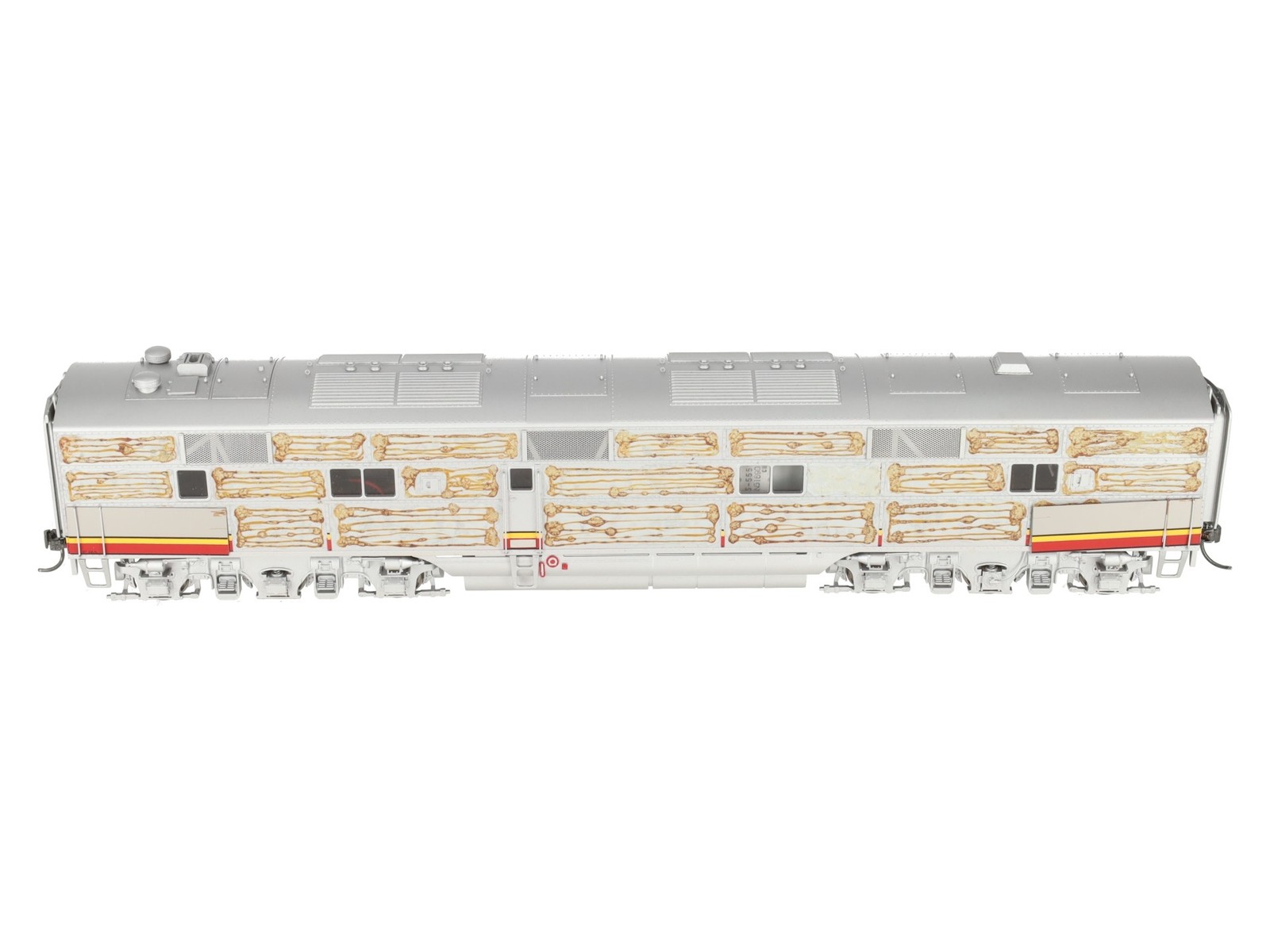 Sunset Models O Scale 2-Rail Plastic Santa Fe E5/6 B Unit Diesel Locomotive/Box