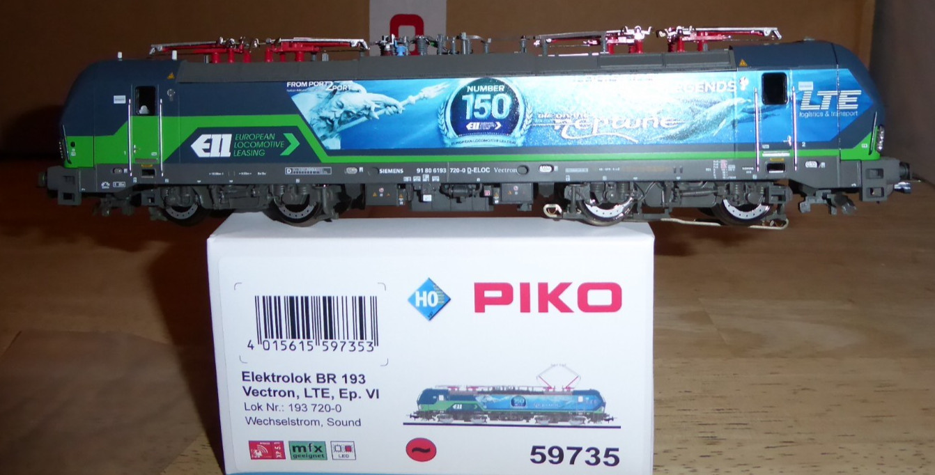 Piko 59735 H0 AC Märklin-sound Locomotive Br 193 720-0 LTE Neptunes Epoch 5/6