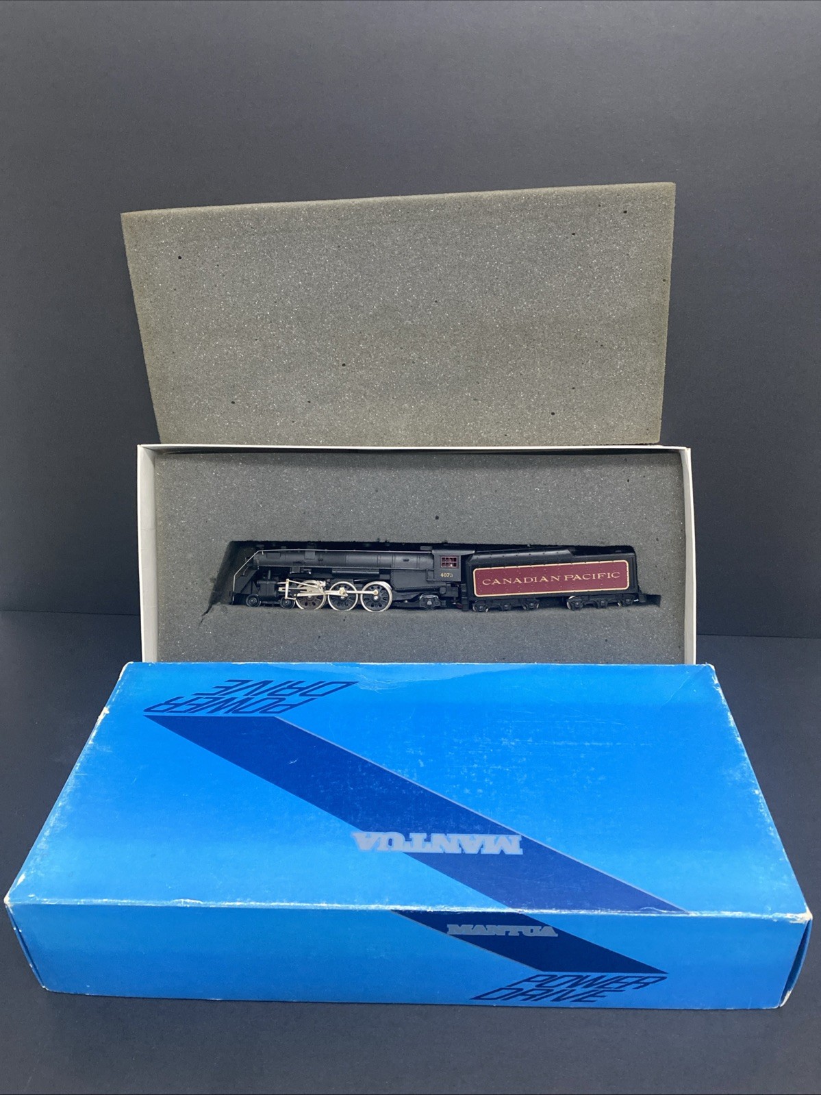 Mantua HO Canadian Pacific 4-6-2 #34073 Power Drive MRC DCC Sound Excellent REF