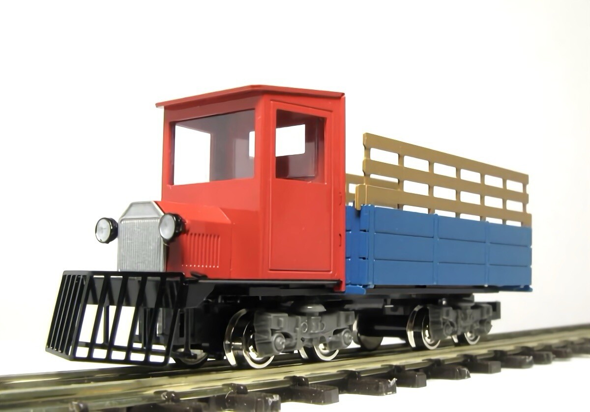 HOn30/HOe/HOn2-1/2 Scale Aru-Model Freelance Pickup Rail Truck Kit w/Power Drive