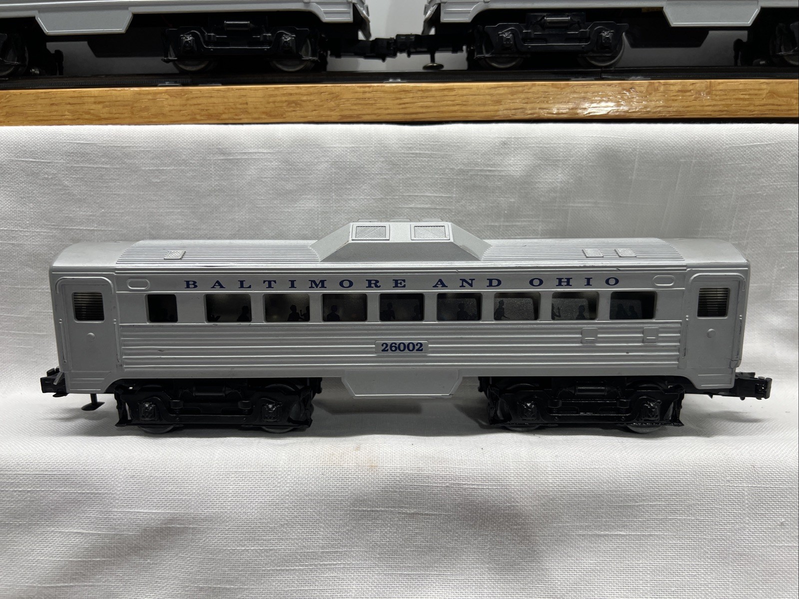 K-Line O Gauge RDC B & O 3-Unit RDC Set One Power, 2 Dummy Budd Cars
