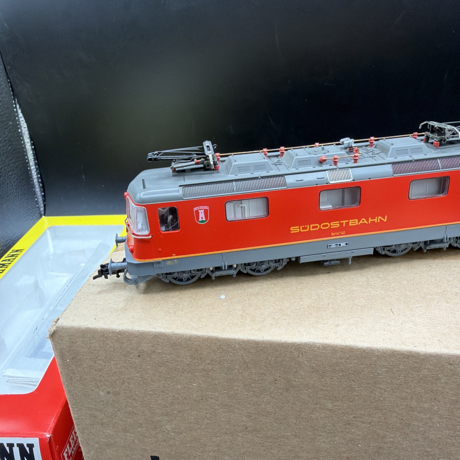 HTF Fleischmann HO Scale 4344 Swiss Locomotive Sudostbahn RE 4/4