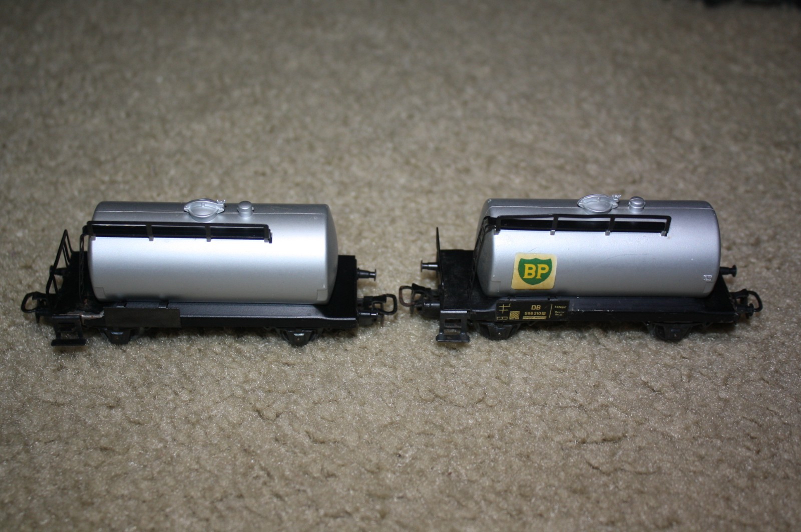 Vintage Marklin HO Scale Train Lot Rolling Stock Made in Germany (10 Pieces)