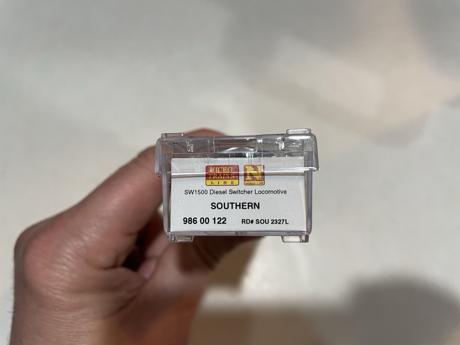 Micro-Trains Line SW1500 Diesel Locomotive Southern N Scale 986 00 122