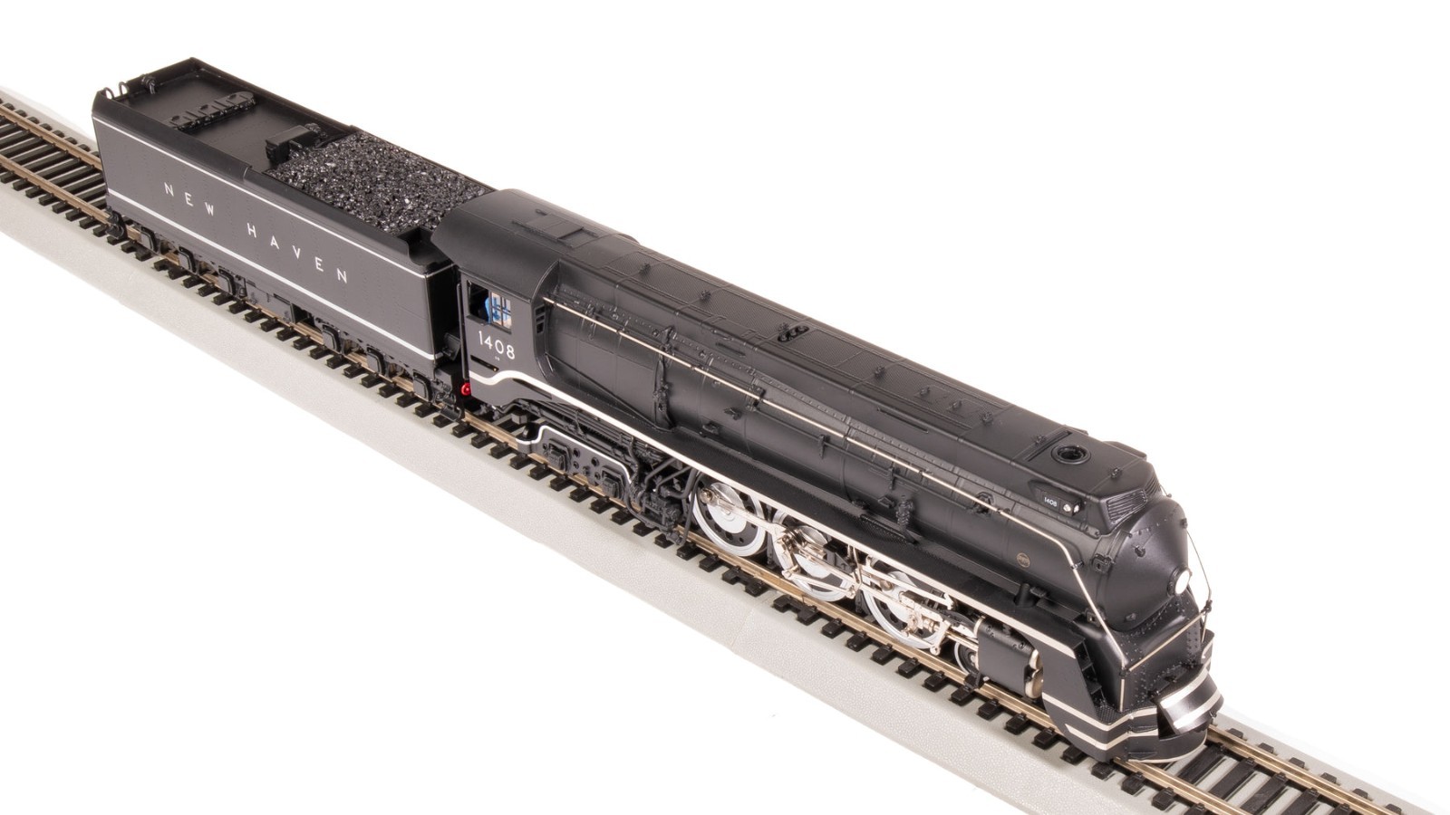 7871 New Haven I-5, #1408, Original Block Lettering, Paragon4 Sound/DC/DCC, Smok