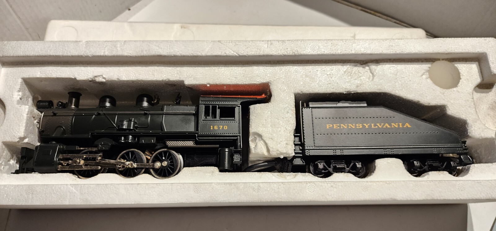 Railking By MTH O Scale 0-6-0 Switcher Steam Engine Pennsylvania #1670 PS 3.0