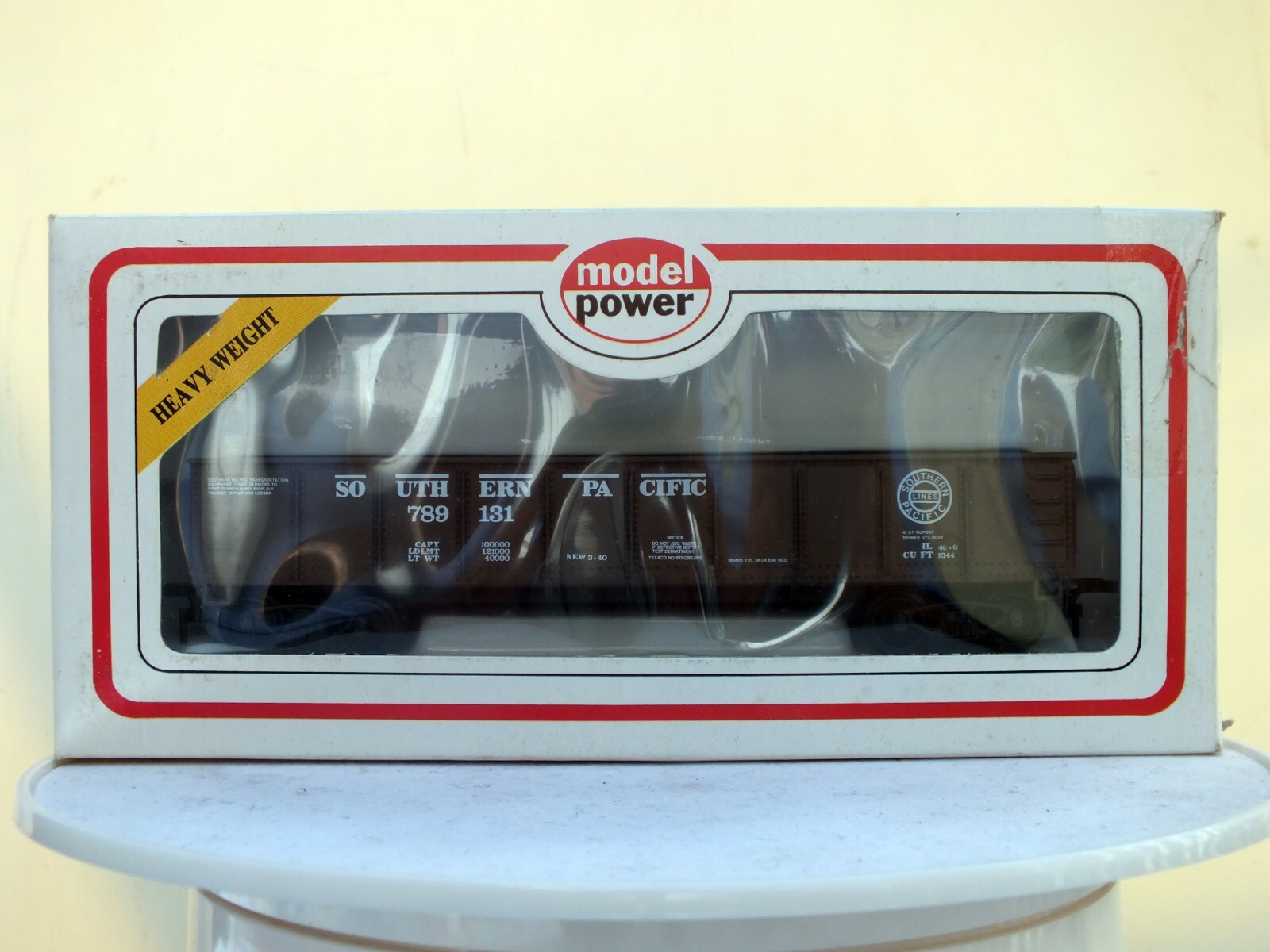 Vintage AHM HO Alco Century 424, Model Power HO 40′ Gondola 8501. OVP.