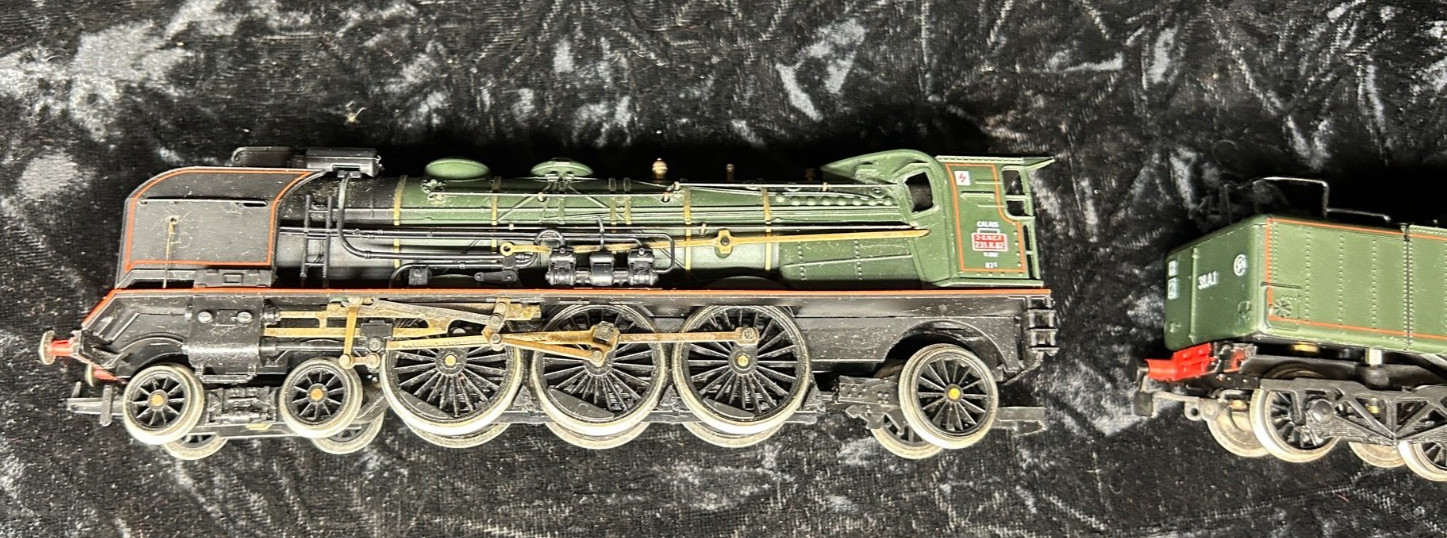lot 2 Locomotive Motrice Electric Jouef HO LOCO VAPEUR PACIFIC 231K,4432 WORK E2