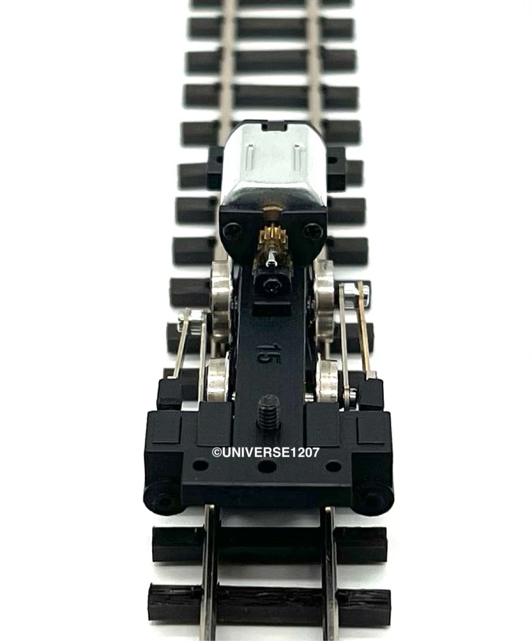 N/HOn30/HOe/009 0-4-0 Steam Locomotive Power Drive Chassis 15mm/7mm H0e Engine