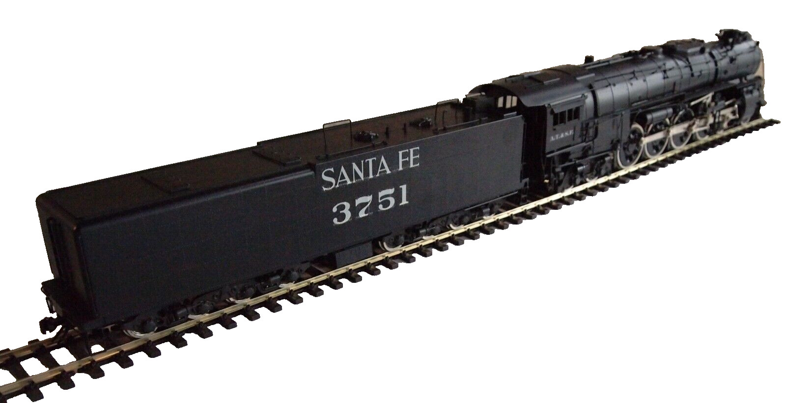 KTM Models 2310 – Santa Fe 3781 ATSF 4-8-4 Class 2900 – 0 Gauge 2 Rail 20v Loco
