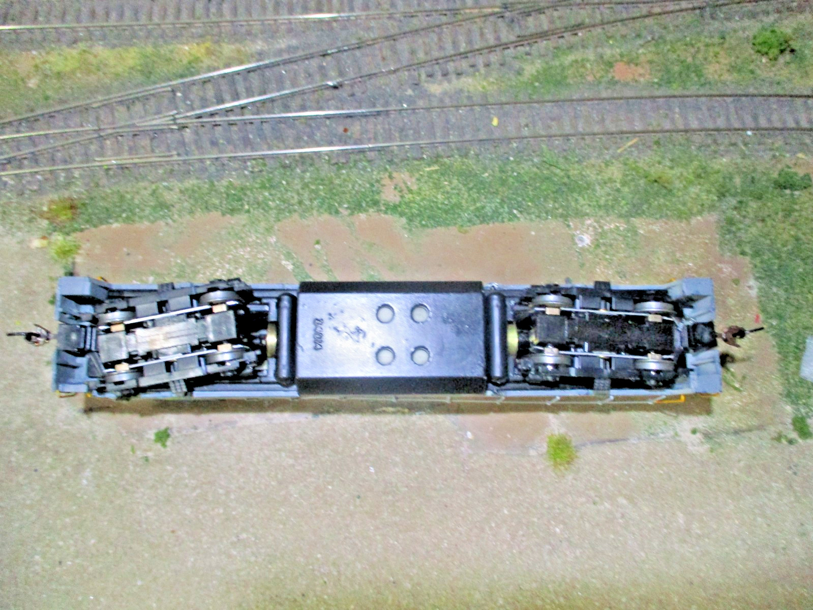 D&H 710 ATHEARN BLU BOX,GE U30B, GRAY MOTOR,CUSTOM PAINT,DC NOT DCC READY,DH 710